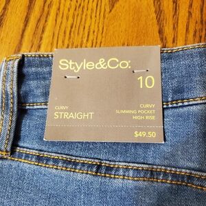 Style & Co Blue Denim Jeans